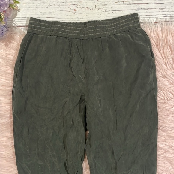 Nation LTD Gray Cupro Elastic Waist High Rise Pants - Picture 4 of 8